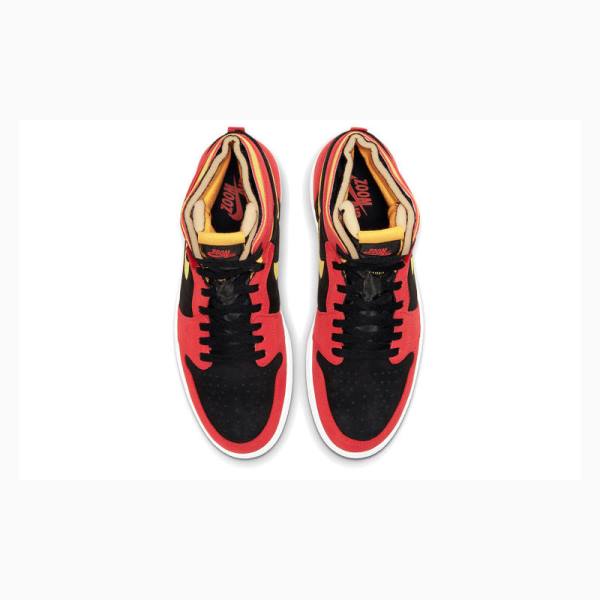 Nike High Zoom Air CMFT Chile Basketskor Air Jordan 1 Herr Röda Gula | JD-490BT
