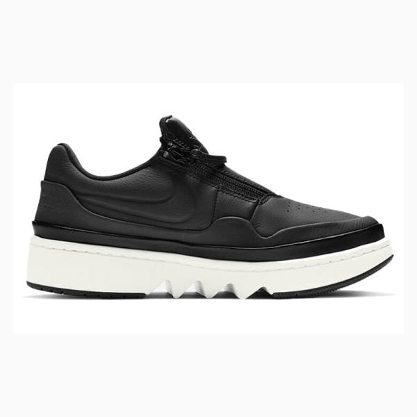 Nike Jester XX Low Black Sneakers Air Jordan 1 Dam Svarta Vita | JD-194RX