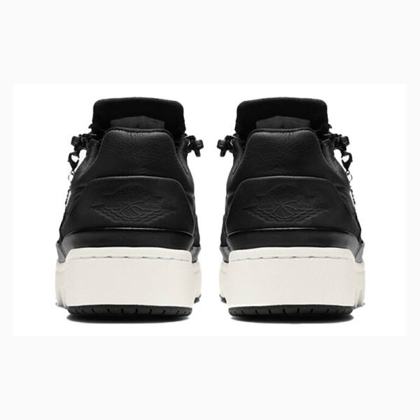 Nike Jester XX Low Black Sneakers Air Jordan 1 Dam Svarta Vita | JD-194RX