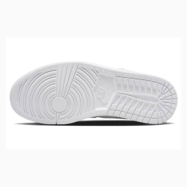 Nike Low Wmns Quilted Sneakers Air Jordan 1 Dam Vita | JD-754LJ