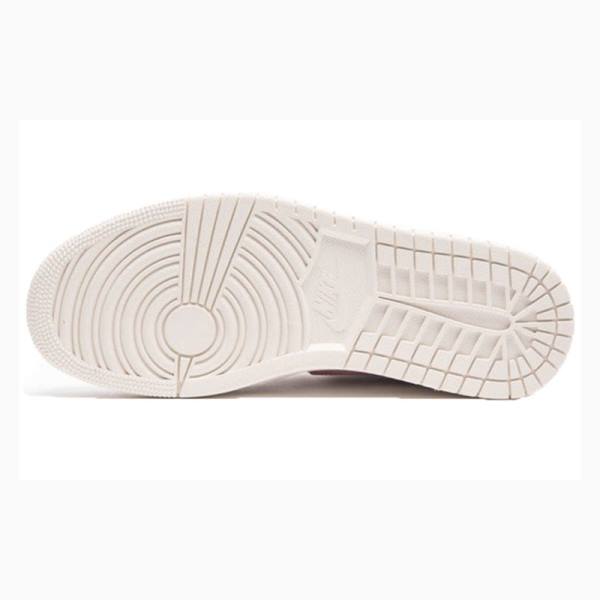 Nike Retro High OG Sail Phantom Basketskor Air Jordan 1 Herr Vita Röda | JD-915BS