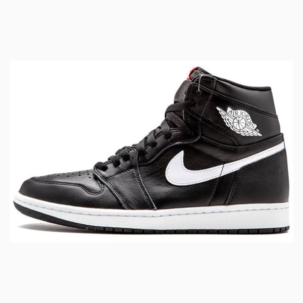 Nike Retro High OG Yin Yang Pack Basketskor Air Jordan 1 Herr Svarta Vita | JD-176OP