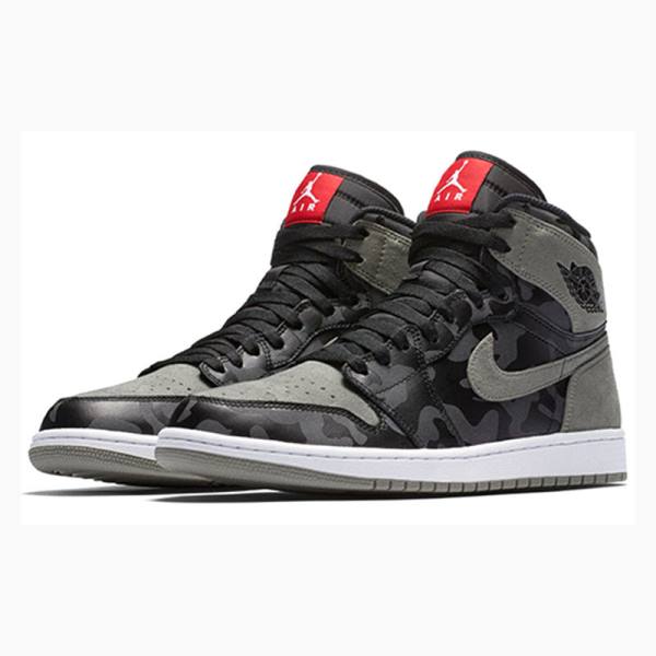 Nike Retro High PRM Shadow Camo Basketskor Air Jordan 1 Herr Olika Färger | JD-104SU