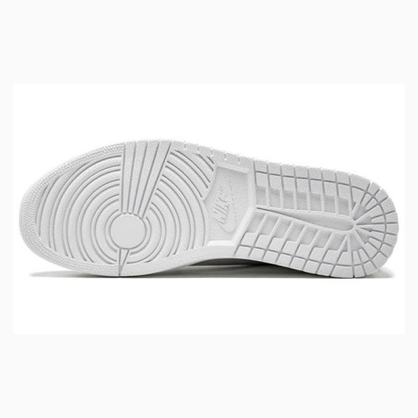 Nike Retro OG Pinnacle Basketskor Air Jordan 1 Herr Silver | JD-415PO