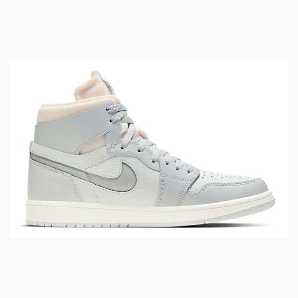 Nike Zoom Bekvämlighet London Basketskor Air Jordan 1 Herr Grå | JD-394IY
